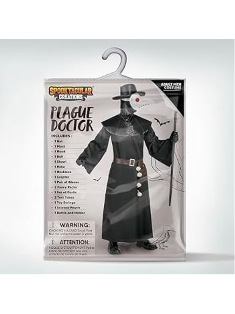 Spooktacular Creations Plague Doctor Adult Men's Costume NEW